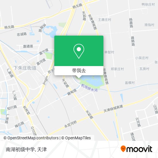 南湖初级中学地图