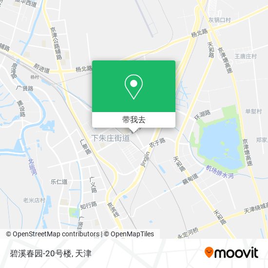碧溪春园-20号楼地图