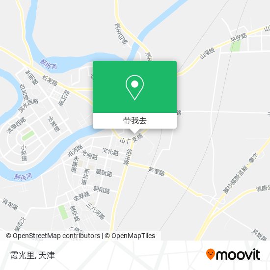 霞光里地图