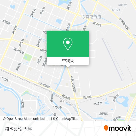 潞水丽苑地图