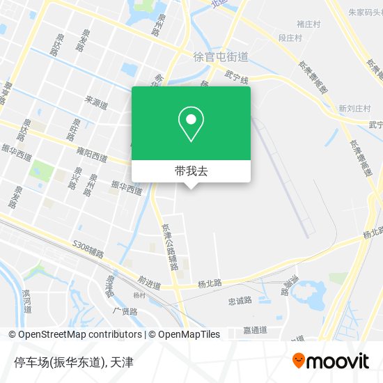 停车场(振华东道)地图