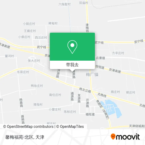 馨梅福苑-北区地图