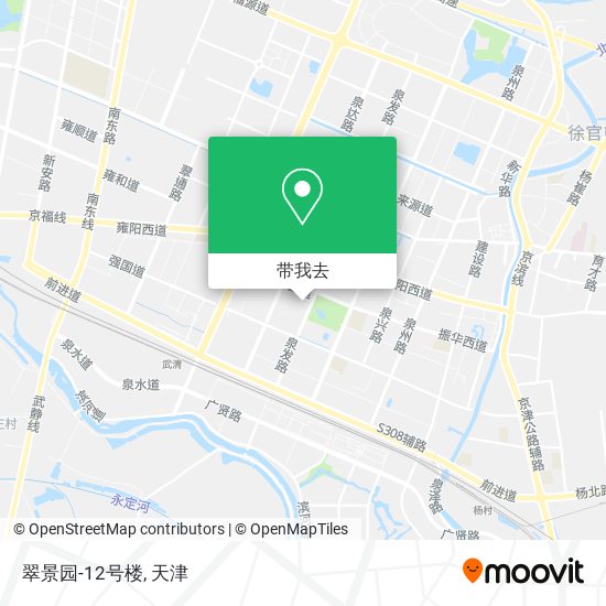 翠景园-12号楼地图
