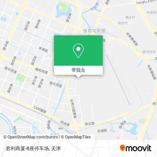 君利商厦-B座停车场地图