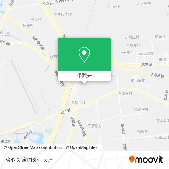 金锅新家园3区地图
