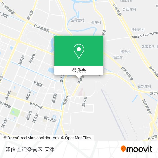 泽信·金汇湾-南区地图