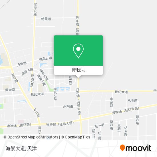 海景大道地图