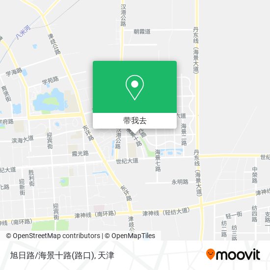 旭日路/海景十路(路口)地图