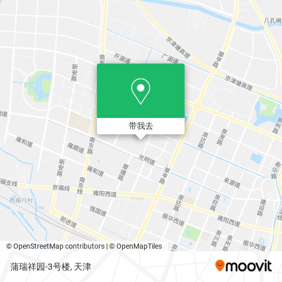 蒲瑞祥园-3号楼地图