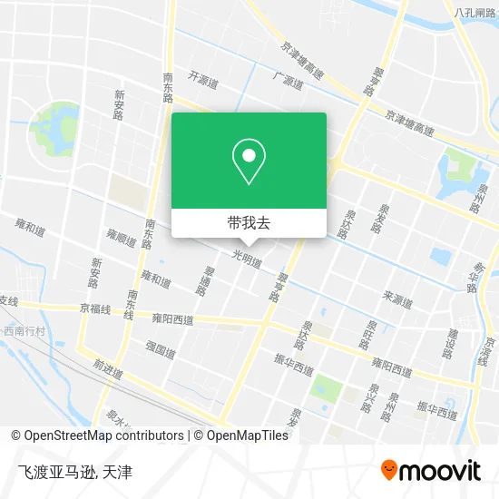 飞渡亚马逊地图