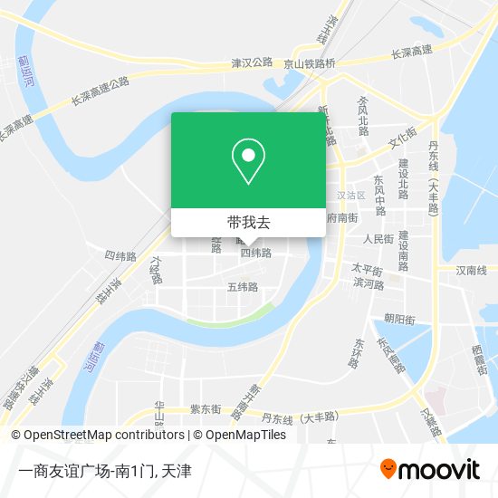 一商友谊广场-南1门地图