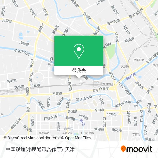 中国联通(小民通讯合作厅)地图