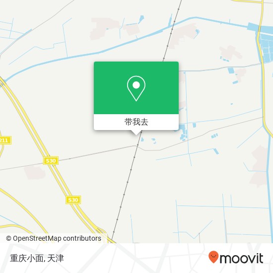 重庆小面地图