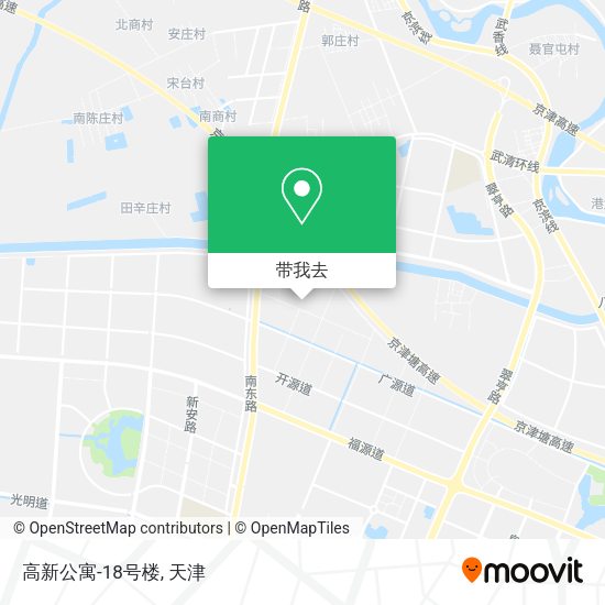 高新公寓-18号楼地图