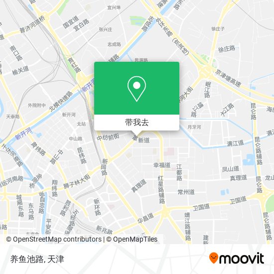 养鱼池路地图