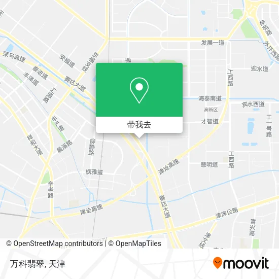 万科翡翠地图