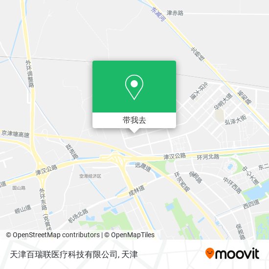 天津百瑞联医疗科技有限公司地图