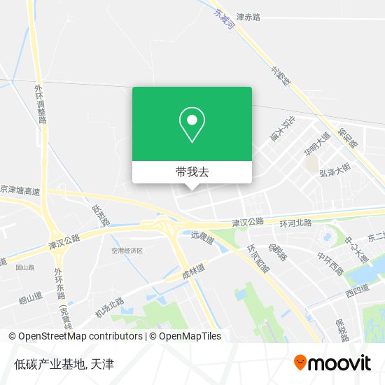 低碳产业基地地图