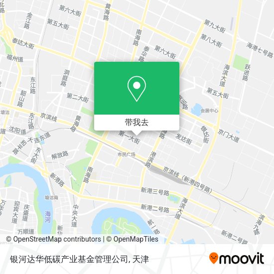 银河达华低碳产业基金管理公司地图