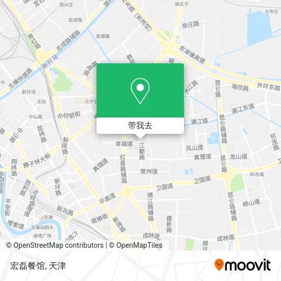 宏磊餐馆地图