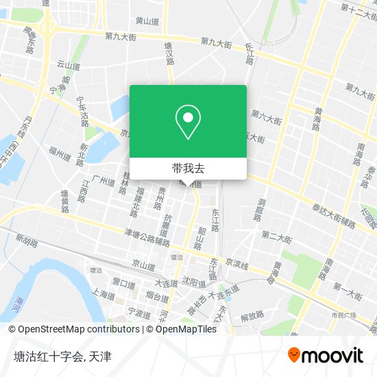 塘沽红十字会地图