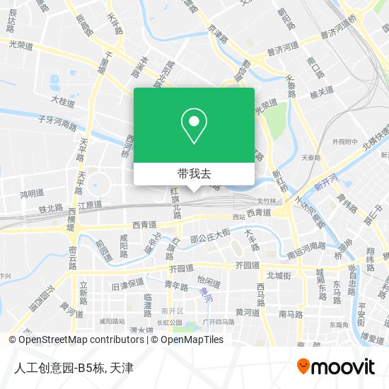人工创意园-B5栋地图