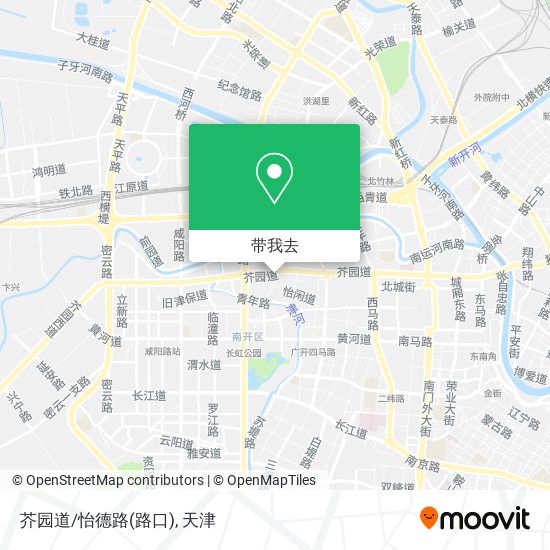 芥园道/怡德路(路口)地图