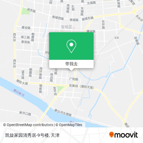 凯旋家园清秀居-9号楼地图