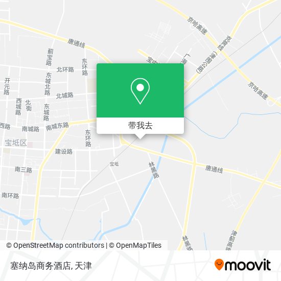 塞纳岛商务酒店地图