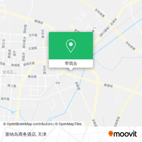 塞纳岛商务酒店地图
