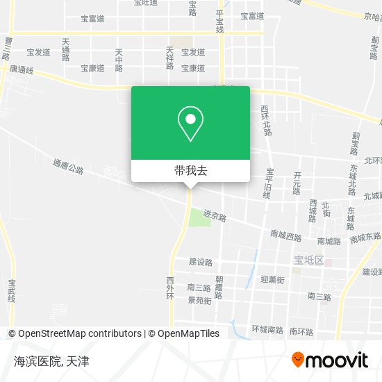海滨医院地图