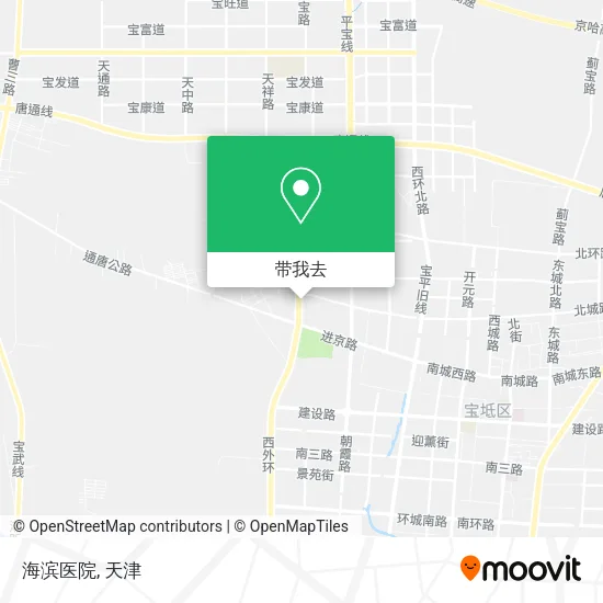 海滨医院地图