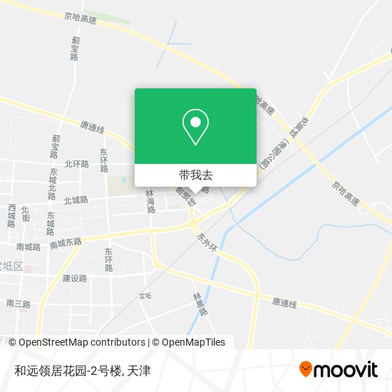 和远领居花园-2号楼地图