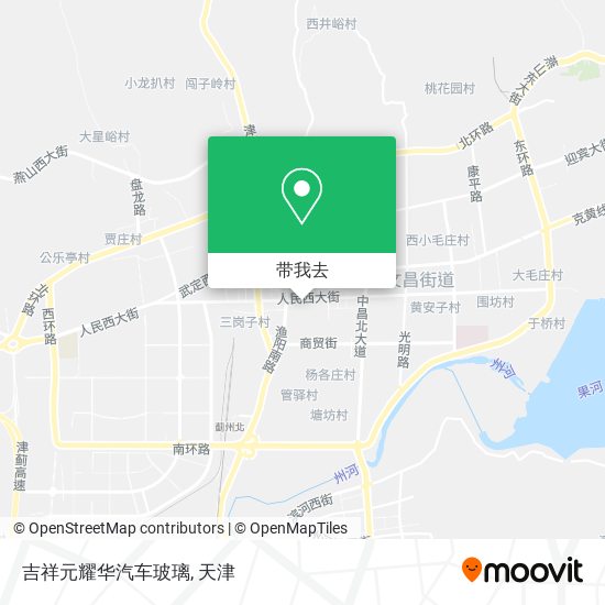 吉祥元耀华汽车玻璃地图