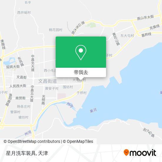 星月洗车装具地图