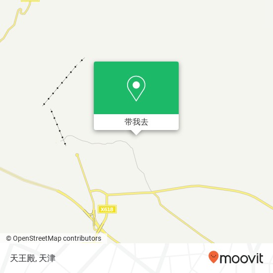 天王殿地图