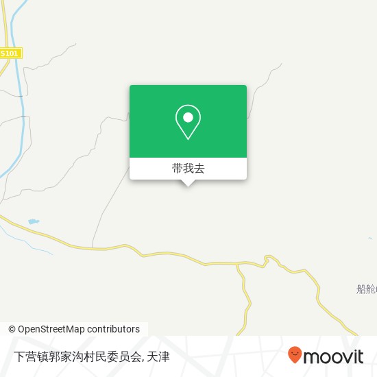 下营镇郭家沟村民委员会地图