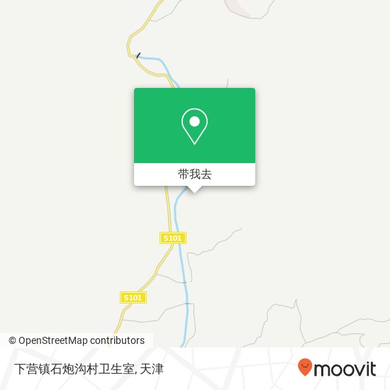 下营镇石炮沟村卫生室地图