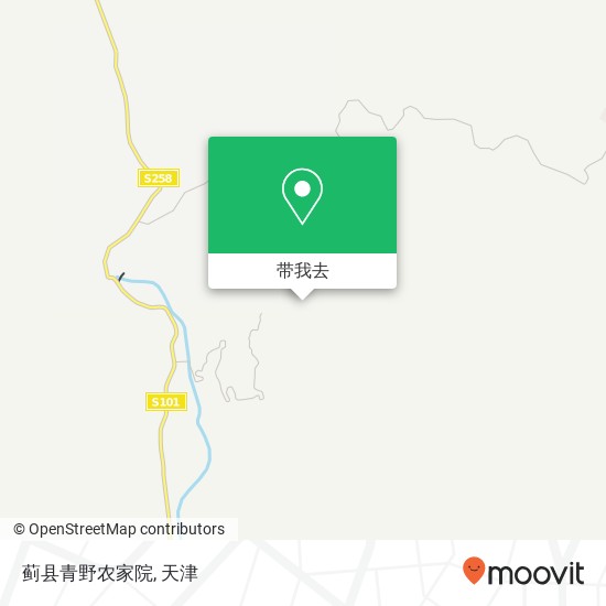 蓟县青野农家院地图
