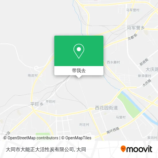 大同市大能正大活性炭有限公司地图