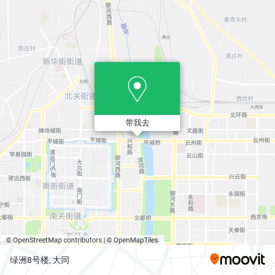 绿洲8号楼地图