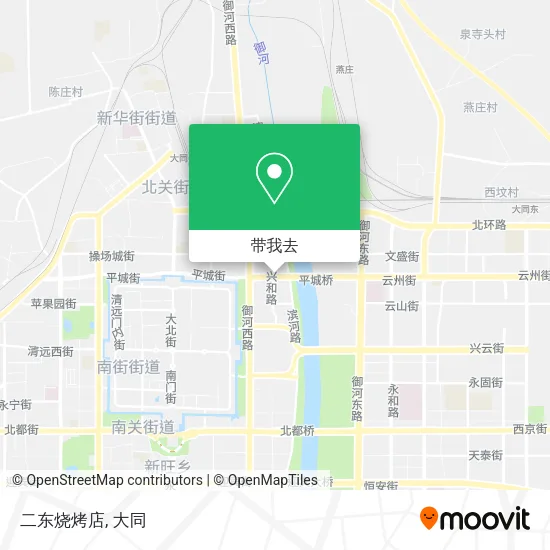 二东烧烤店地图