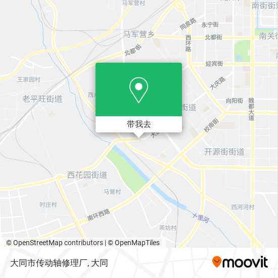 大同市传动轴修理厂地图