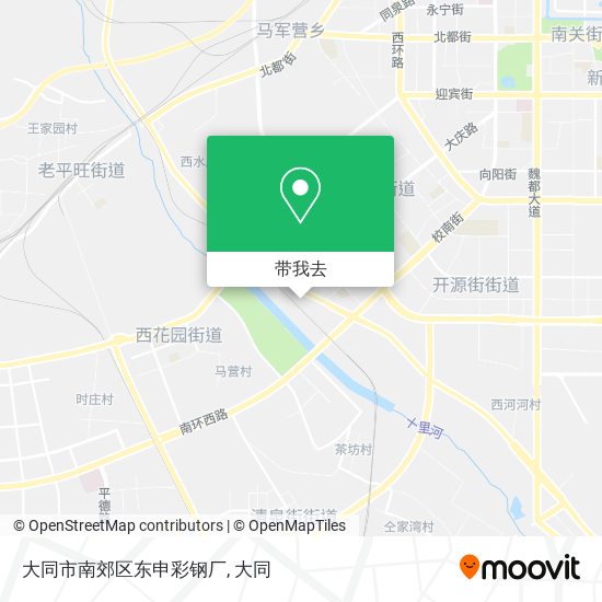 大同市南郊区东申彩钢厂地图