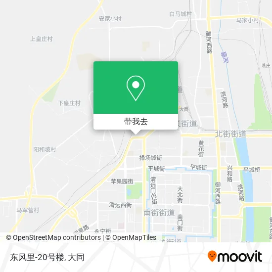 东风里-20号楼地图