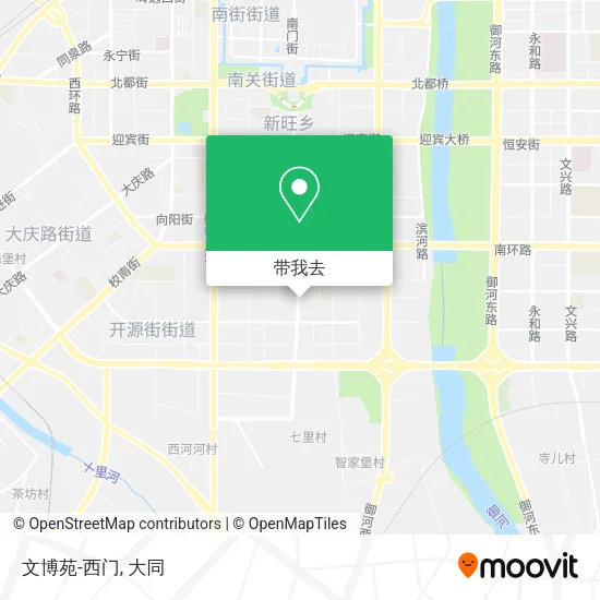 文博苑-西门地图