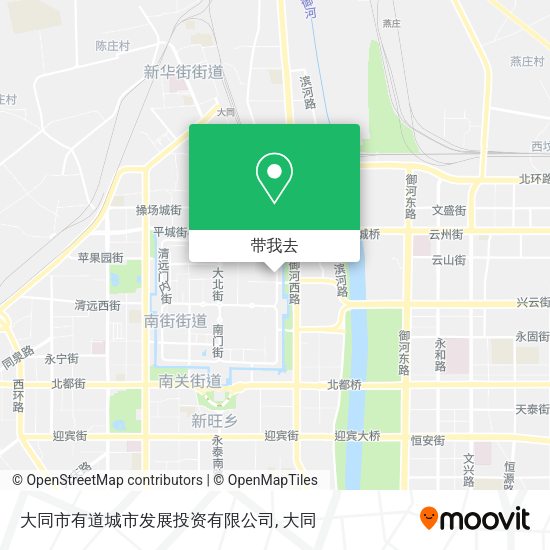 大同市有道城市发展投资有限公司地图