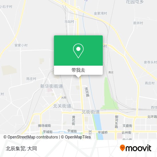 北辰集贸地图