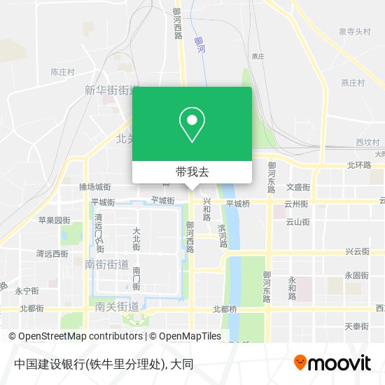 中国建设银行(铁牛里分理处)地图