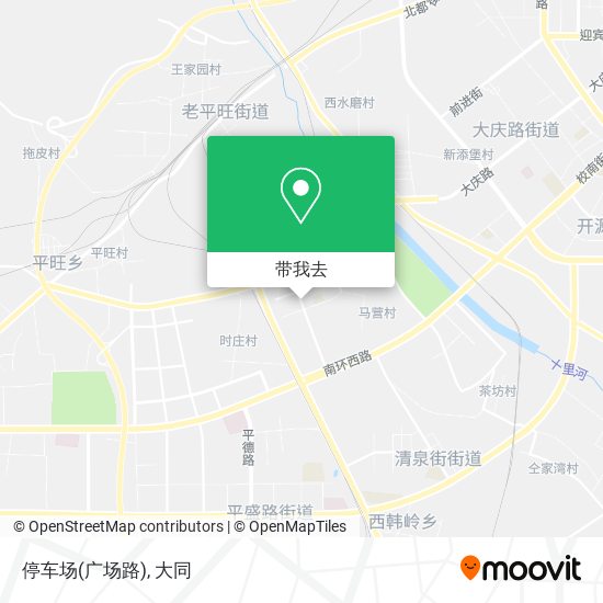 停车场(广场路)地图